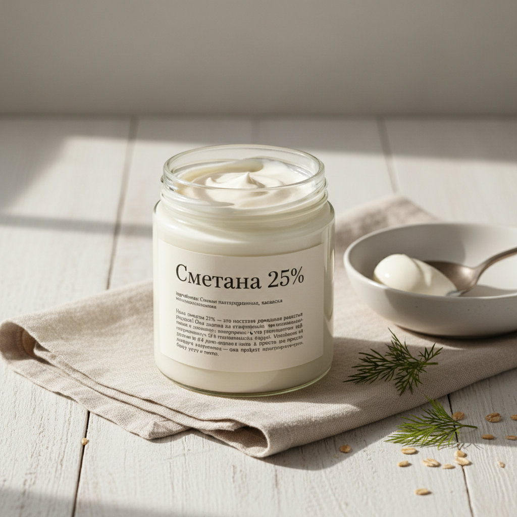 Сметана 25%
